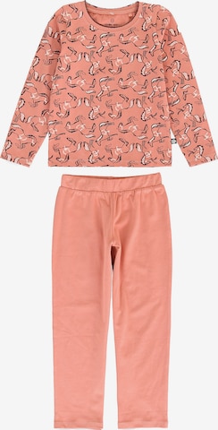 LEMON BERET Pajamas in Orange: front