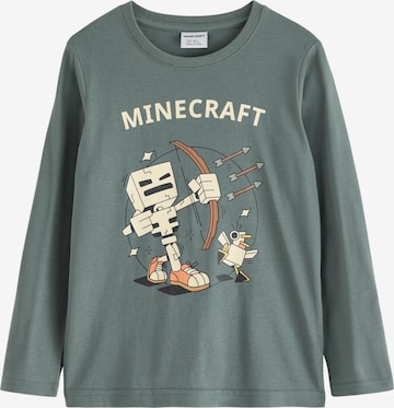 žalia Lindex Marškinėliai 'Minecraft': priekis