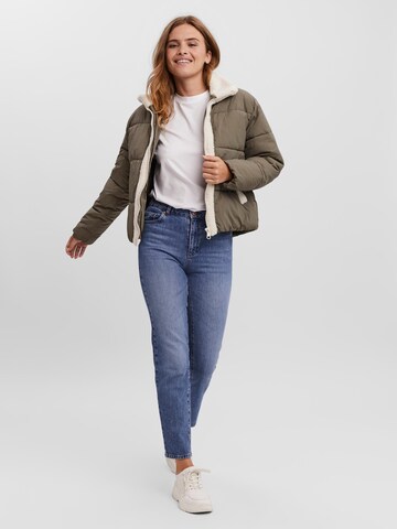 VERO MODA Between-season jacket 'Chat' in Brown