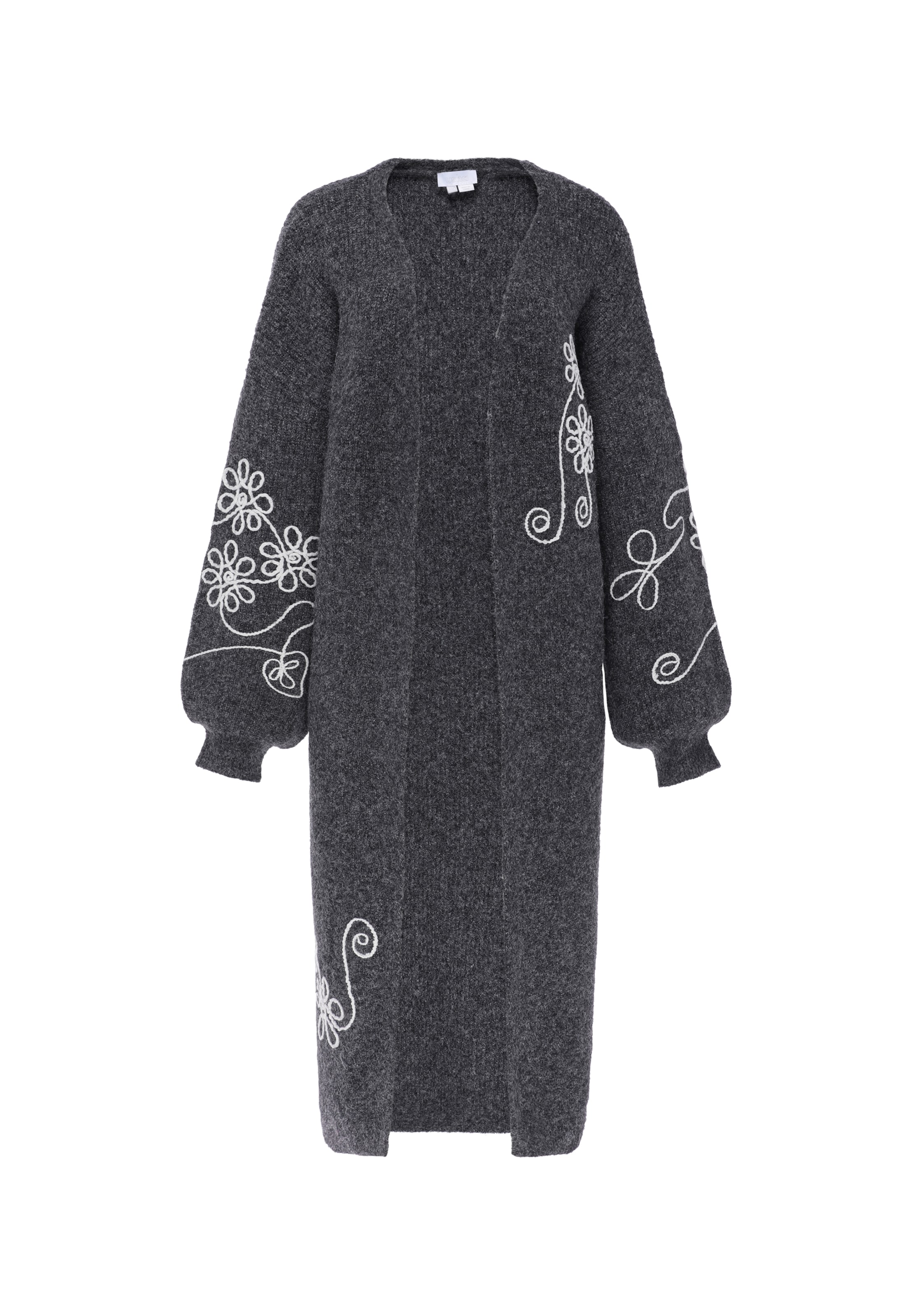 usha WHITE LABEL - Cárdigan en gris: frente