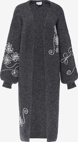 usha WHITE LABEL - Cárdigan en gris: frente