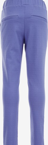 WE Fashion Regular Broek in Lila