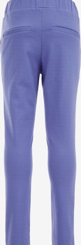 WE Fashion Regular Broek in Lila