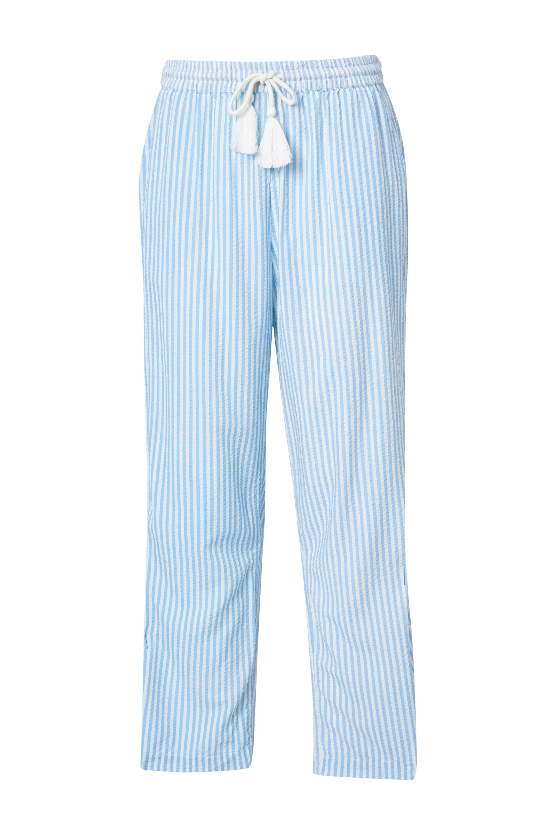 Ulla Popken Regular Hose in Blau: Vorderseite