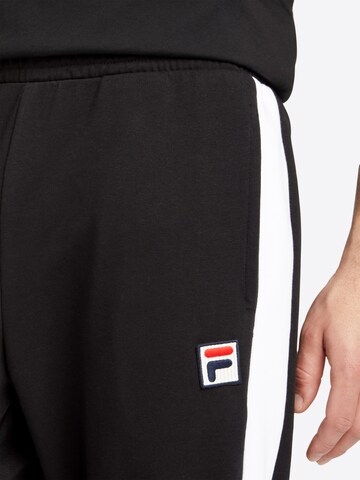 FILA Loosefit Broek 'LANGWEDEL' in Zwart