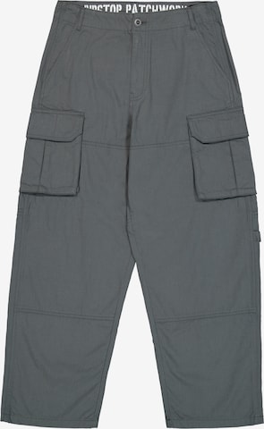 ALPHA INDUSTRIES Брюки-карго в Серый: спереди