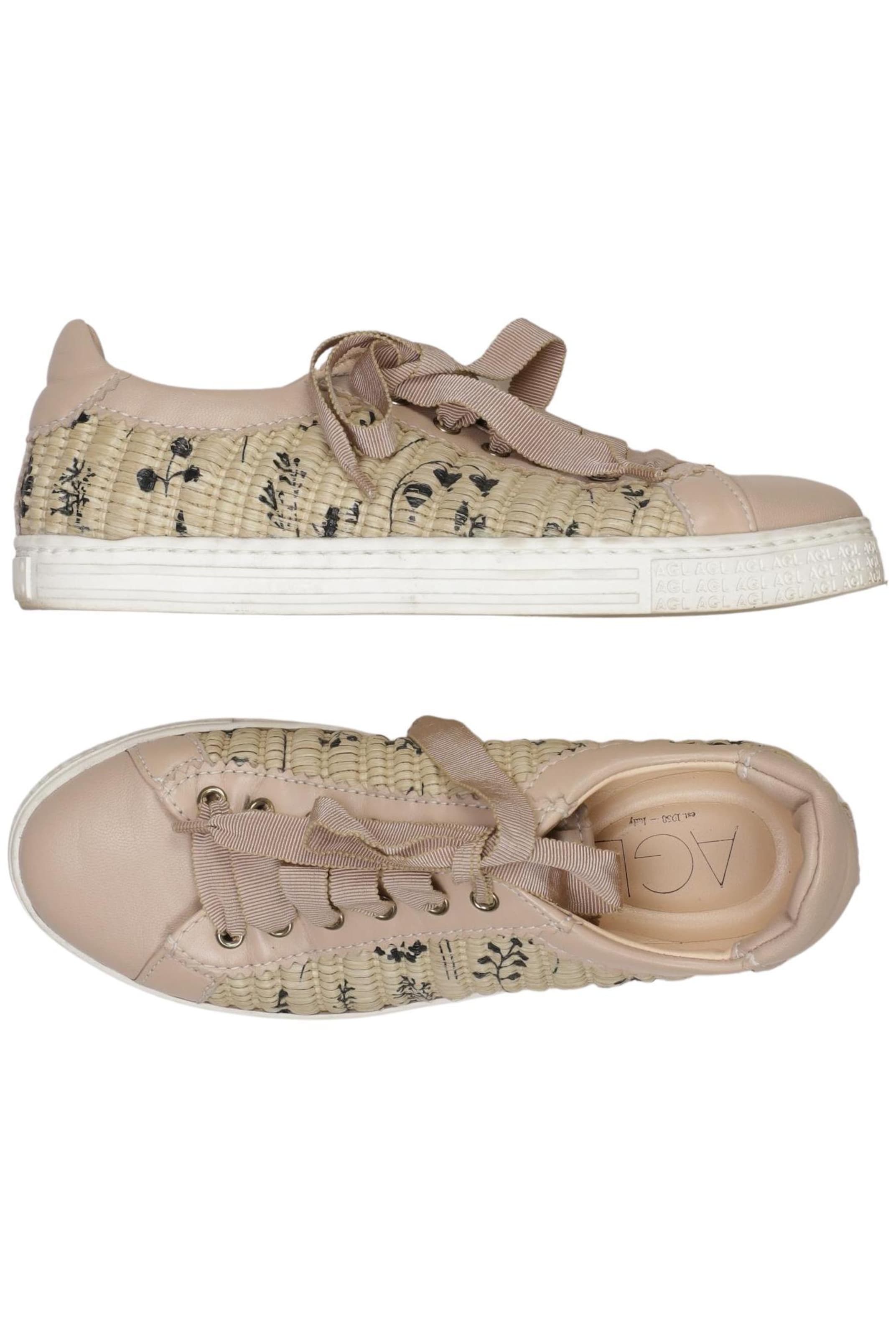 AGL Attilio Giusti Leombruni Sneakers & Trainers in 36 in Beige: front