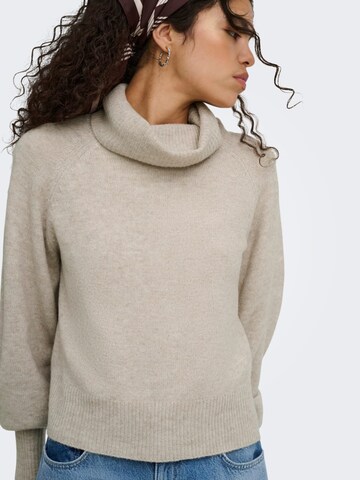ONLY - Pullover 'ONLOlivia' em bege