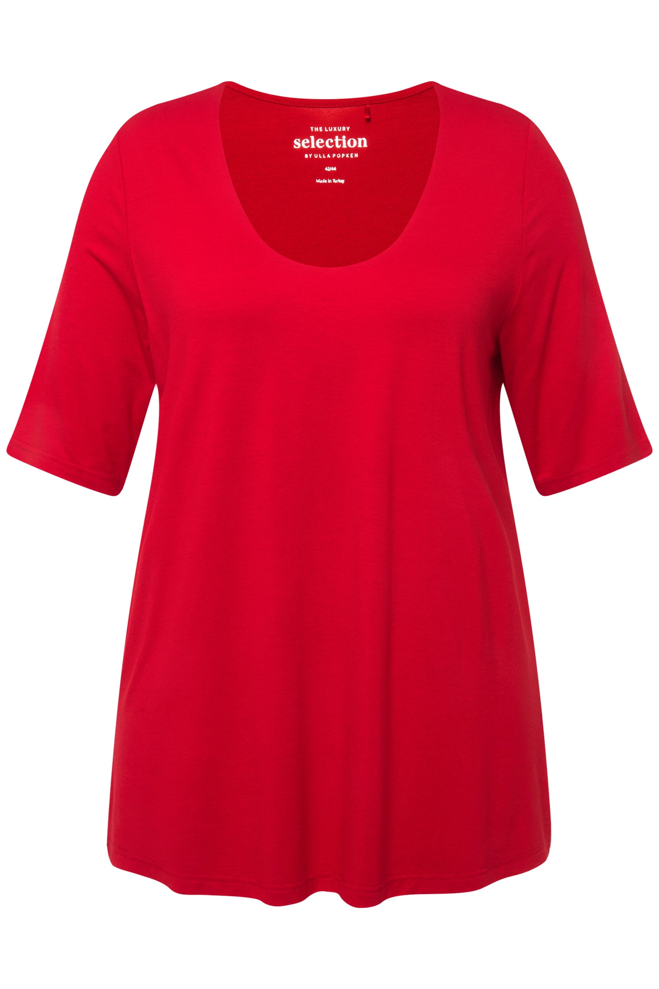 Ulla Popken Shirt in Rot: Vorderseite