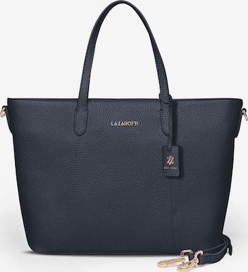 Lazarotti Shopper 'Bologna' in Blau: Vorderseite