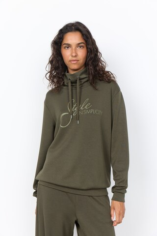 Soyaconcept Sweatshirt in Brown: front