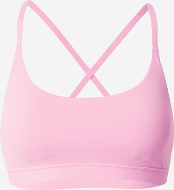 ADIDAS PERFORMANCE Bustier Sport bh 'All Me' in Roze: voorkant