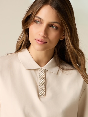 oltre - Camiseta en beige
