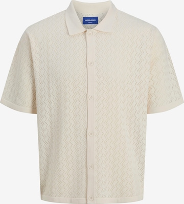 Chemise 'JORTYLER' JACK & JONES en beige : devant