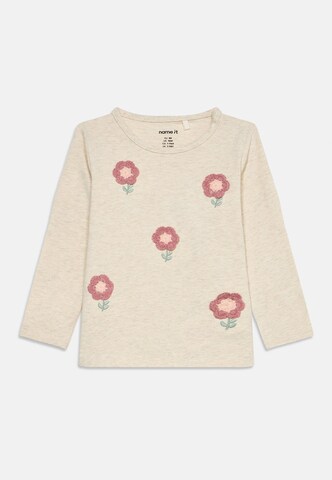 NAME IT Shirt 'NBFLAMAIA' in Beige: front