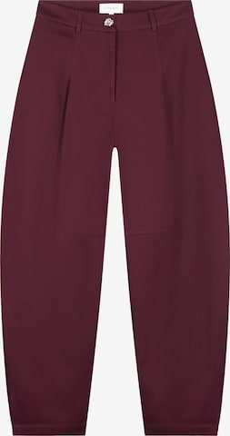 Fabienne Chapot Tapered Trousers in Red: front