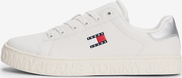 smėlio Tommy Jeans Sportbačiai be auliuko 'Essential': priekis