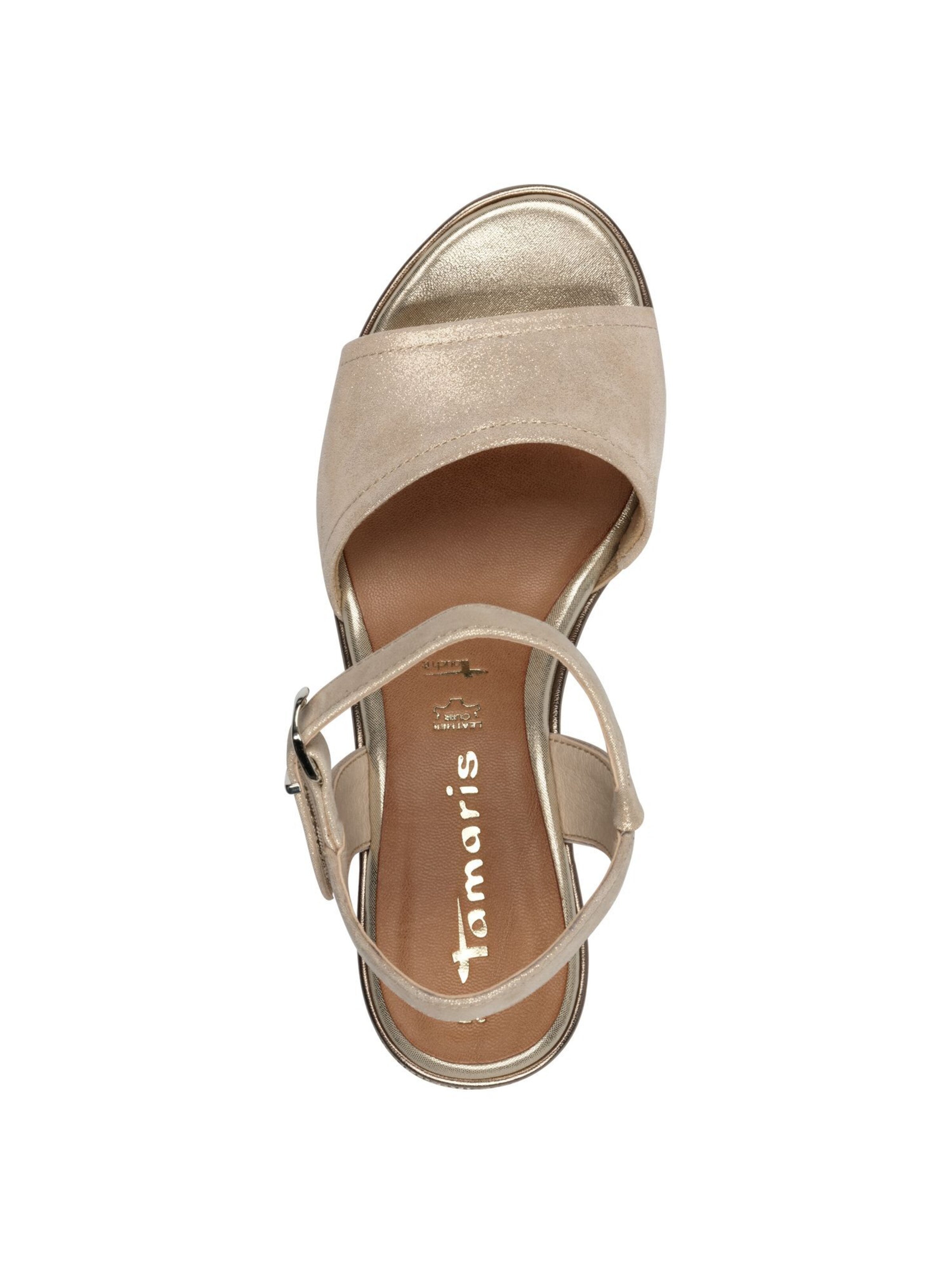 Tamaris Sandaal in Beige