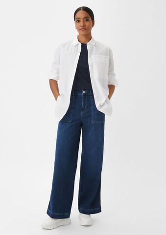 comma casual identity Shirt in Blau