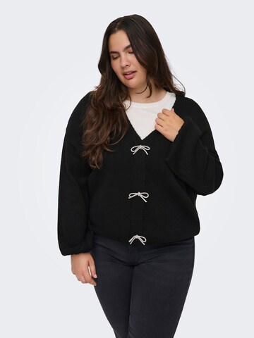 ONLY Carmakoma Sweater 'DONNA' in Black: front