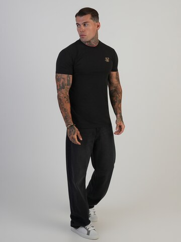 Maglietta di SikSilk in nero