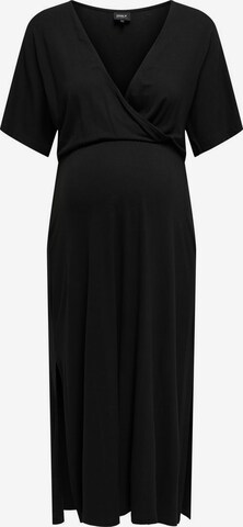 Only Maternity Dress in Black: front