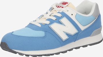 Sneaker '574' di new balance in blu: frontale