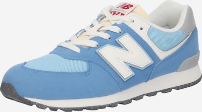 new balance Brīvā laika apavi '574', krāsa - zils / debeszils / balts, Preces skats