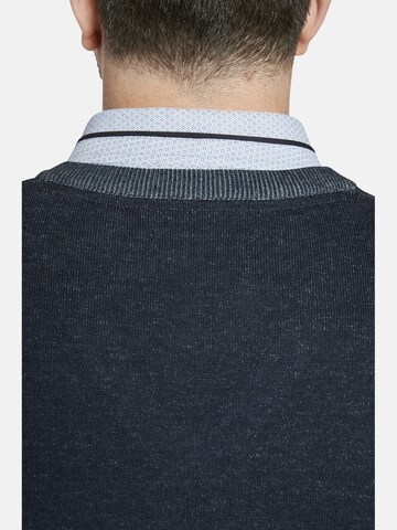 Charles Colby Sweater Vest ' Earl Kyle ' in Blue