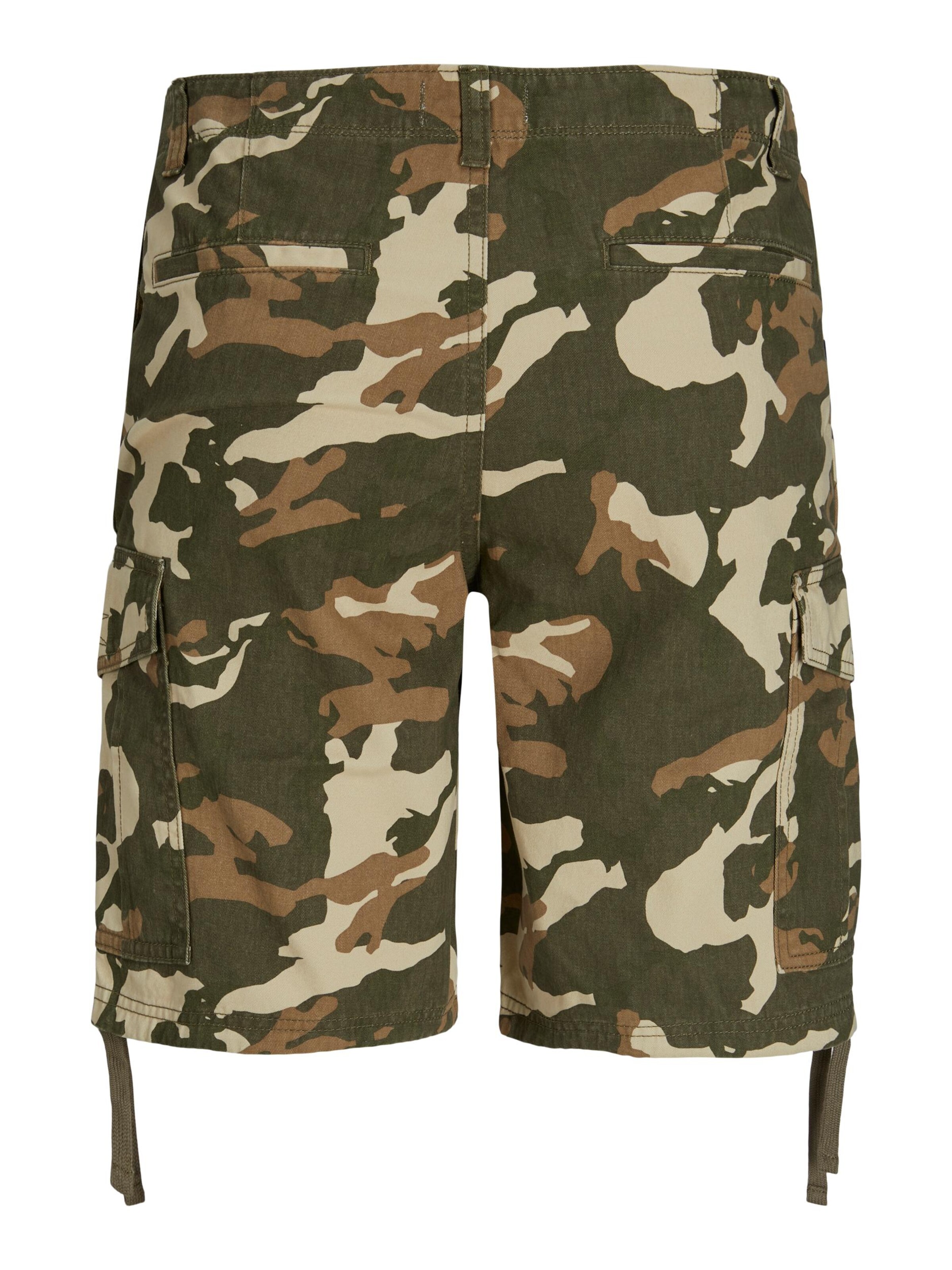 JACK & JONES Regular Cargoshorts 'Marley' in Grün