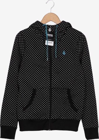 Volcom Kapuzenpullover S in Schwarz: Vorderseite