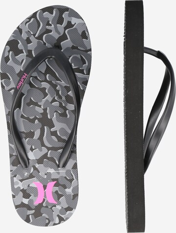 Claquettes / Tongs 'WILD PARTY' Hurley en gris