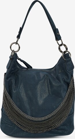 HARPA Shoulder Bag 'Cher' in Blue: front