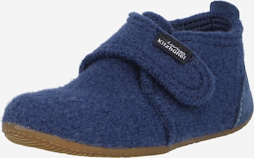 Living Kitzbühel Slippers in Blue: front