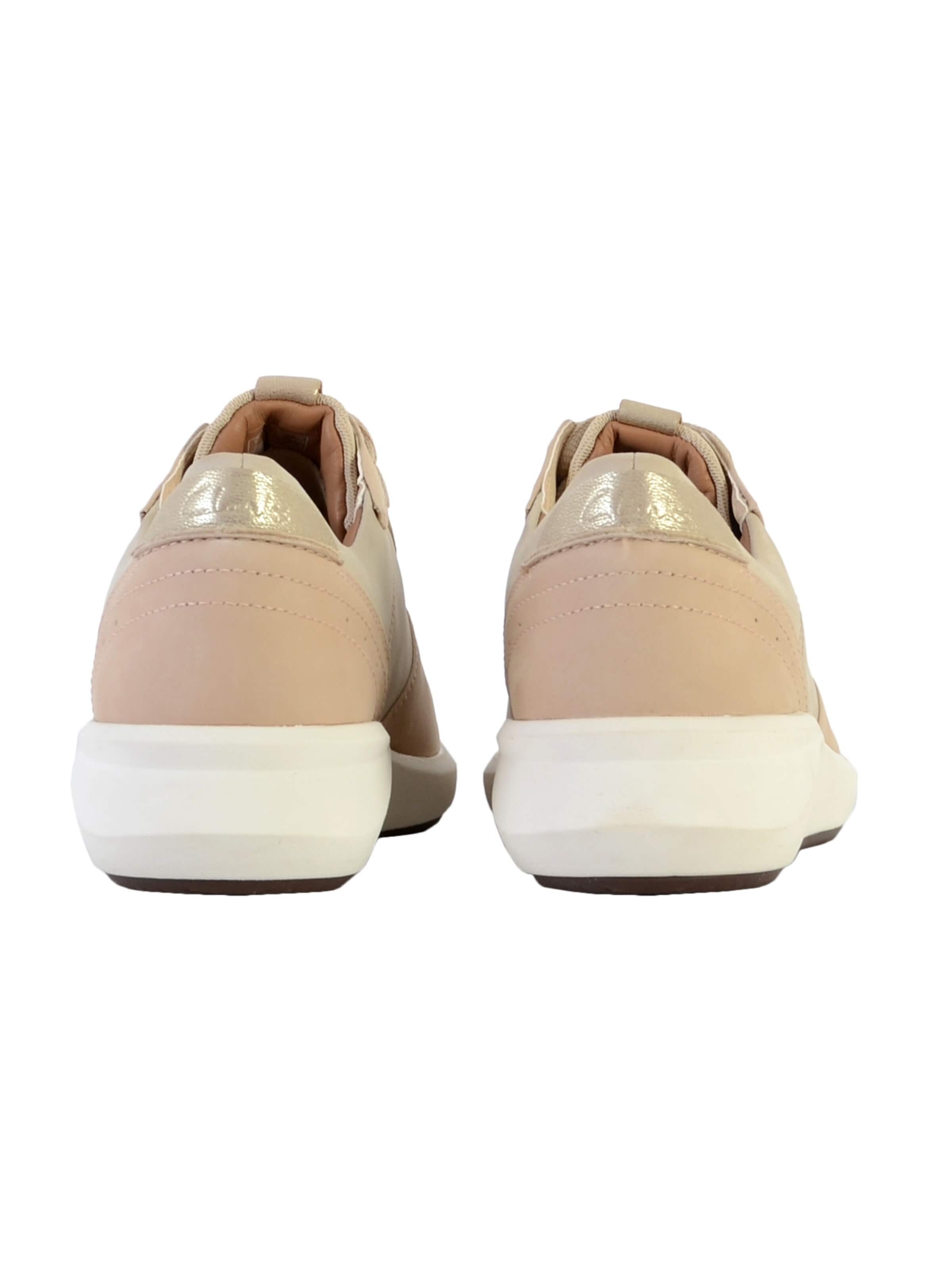 CLARKS Buty sportowe sznurowane w kolorze beżowy