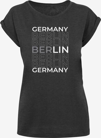 Merchcode Shirt 'Berlin X' in Grey: front