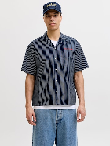 JACK & JONES Comfort fit Overhemd in Blauw: voorkant