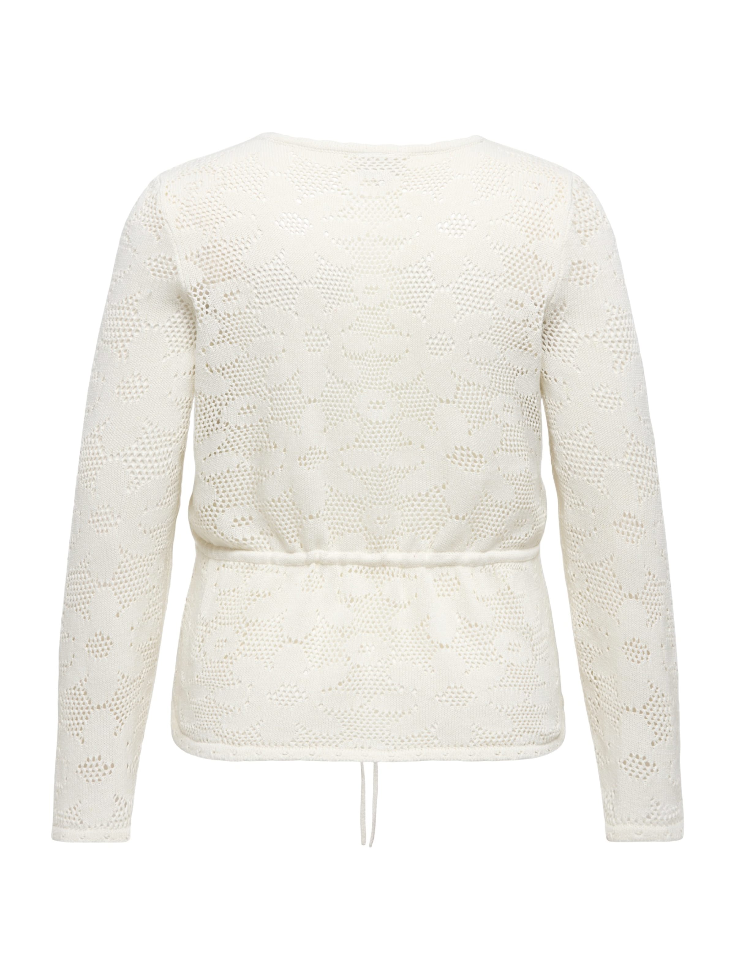 ONLY Carmakoma - Cárdigan 'CARISABELLA' en blanco