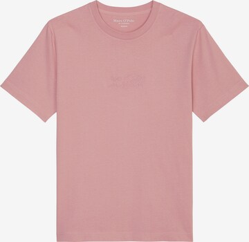 T-Shirt Marc O'Polo en rose : devant