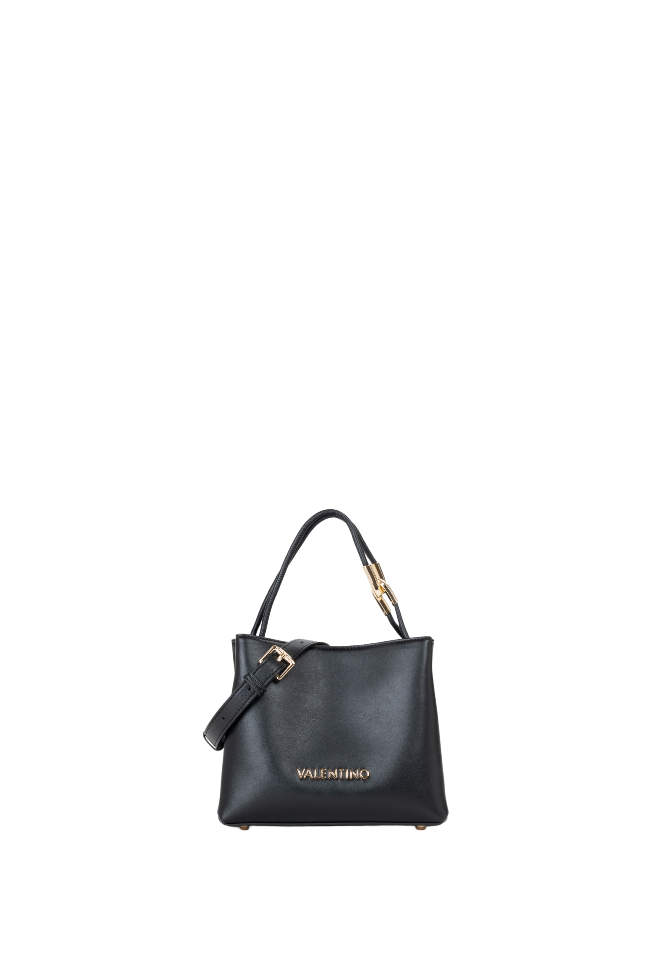 VALENTINO - Bolso de mano 'FABLE' en negro: frente