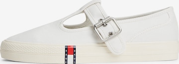 Baskets basses Tommy Jeans en blanc : devant