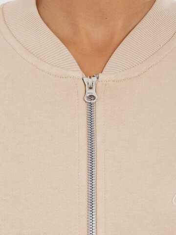 Smilodox Sweat jacket ' Fayne ' in Beige