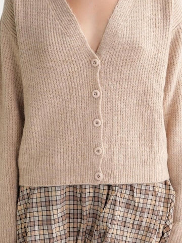 MixRay Gebreid vest in Beige