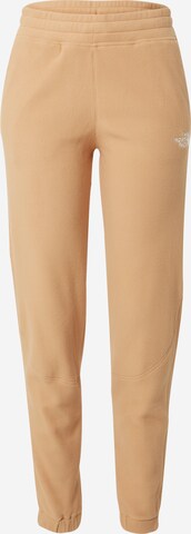 THE NORTH FACE Sportbroek '100 GLACIER' in Beige: voorkant