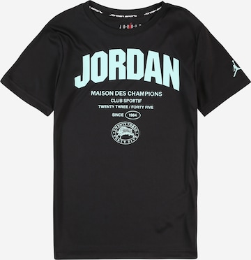 Maglietta 'DES CHAMPIONS' di Jordan in nero: frontale
