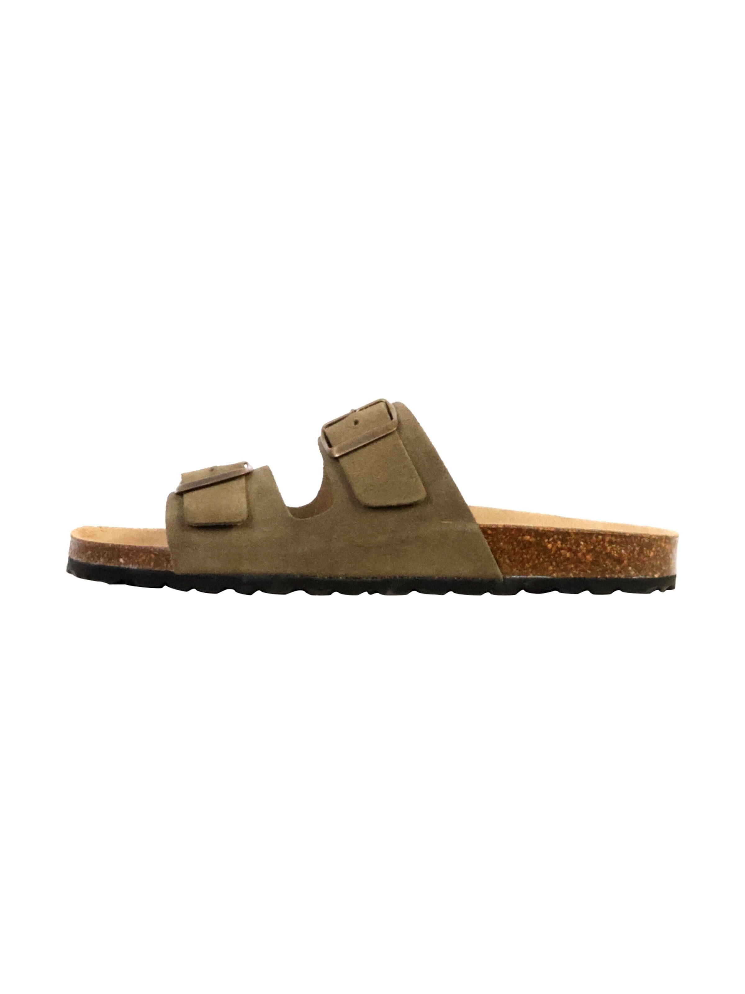 Mule 'Noga Mistral Edge Leder-Pantoletten' The Divine Factory en vert : devant
