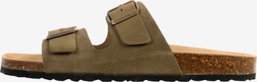 Mule 'Noga Mistral Edge Leder-Pantoletten' The Divine Factory en vert : devant