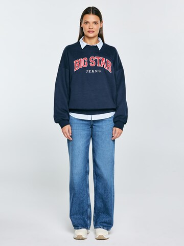 BIG STAR Sweatshirt 'Rubena' in Blue