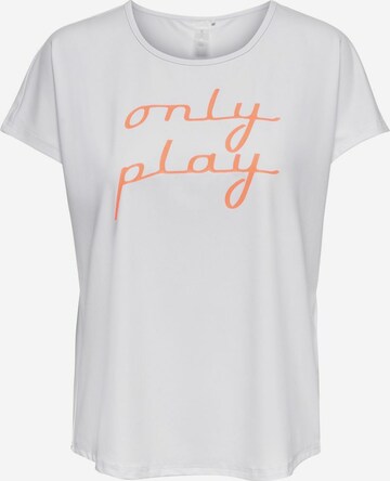 T-shirt fonctionnel ONLY PLAY en blanc