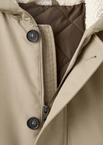 MANGO MAN Parka 'Javi' in Braun